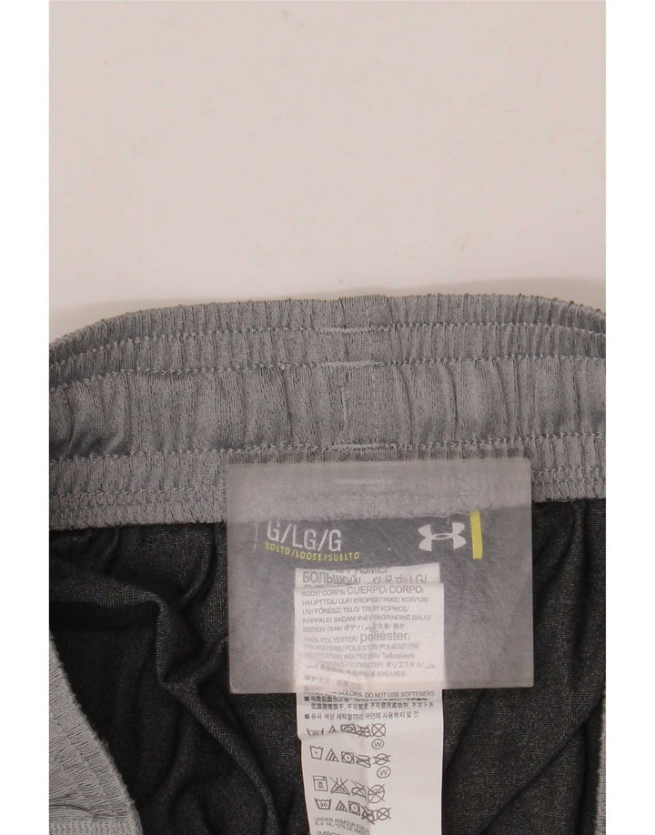 Under Armour muške hlače za trenirku, veliki sivi poliester