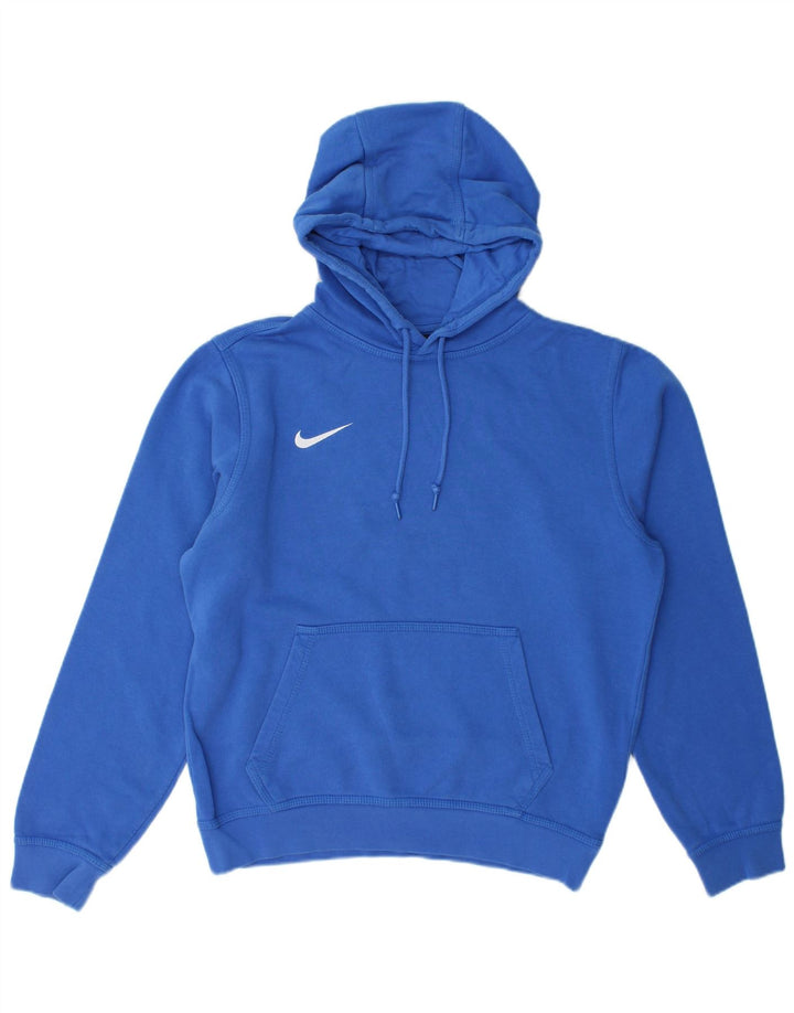 Nike Muška majica s kapuljačom Mala plava pamučna