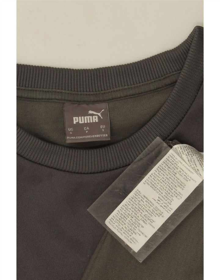 Puma muška majica s grafičkim motivima, mali sivi poliester