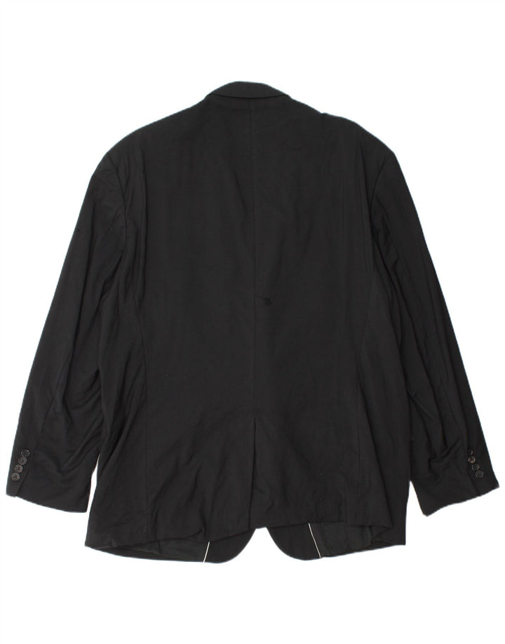 HUGO BOSS Muška jakna sa 2 gumba Guabello UK 40 Velika crna viskoza