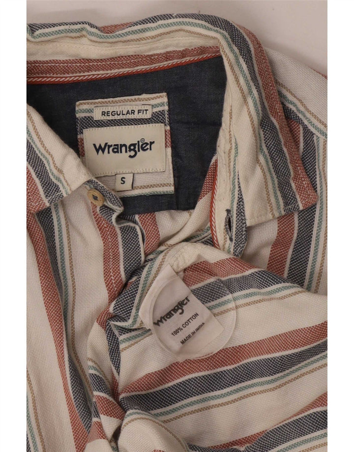 Wrangler muška majica standardnog kroja, mala pamučna raznobojna prugasta majica