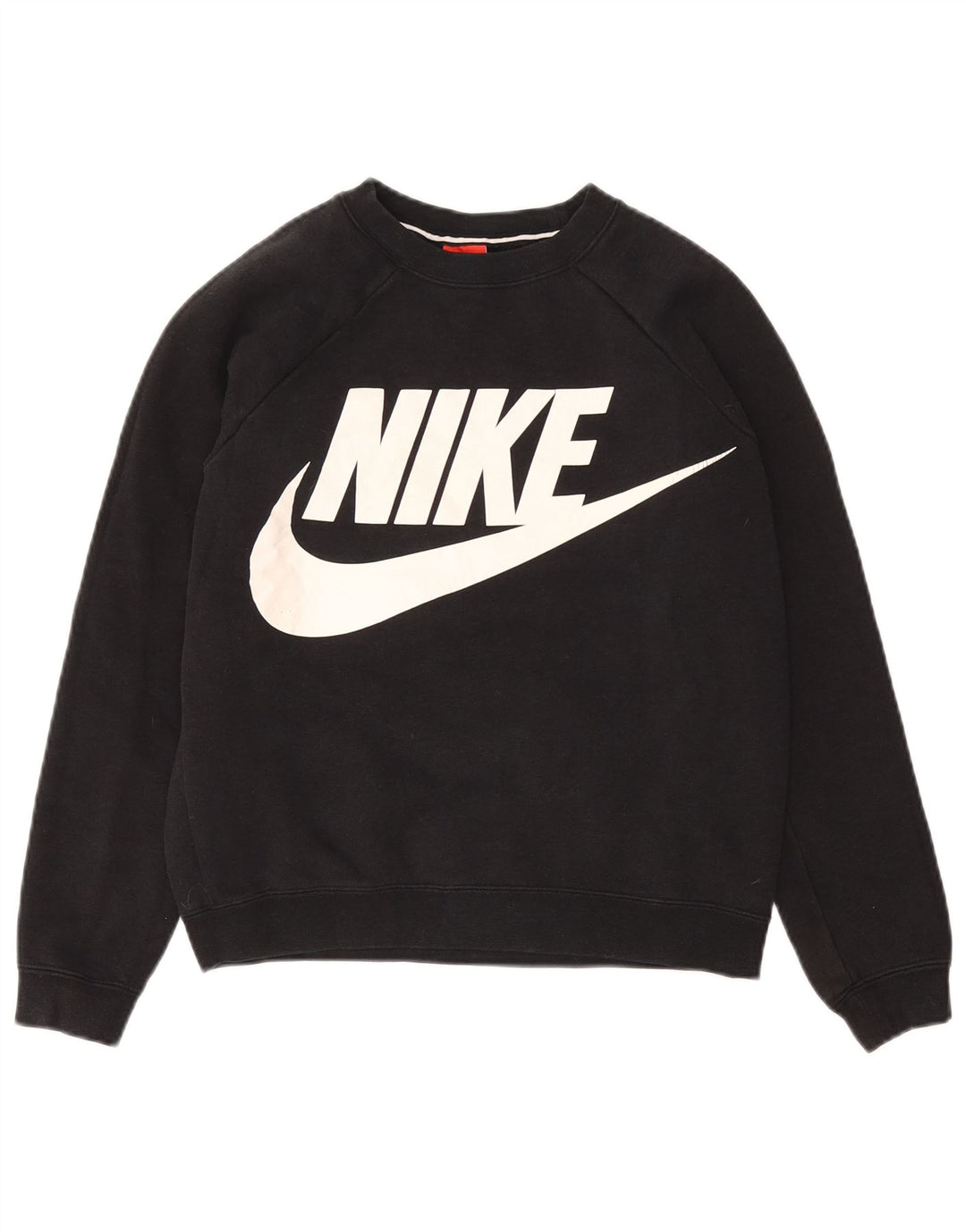NIKE Ženska skraćena prekomjerna majica s motivom UK 10 Mala crna