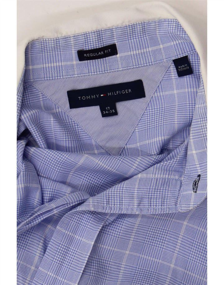 Tommy Hilfiger muška košulja standardnog kroja veličina 17 XL plavi karirani