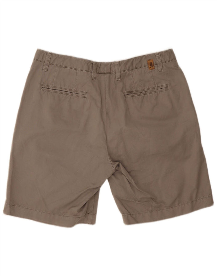 Marlboro Classics ženske kratke chino hlače s štipaljkama IT 42 srednje W34 sive