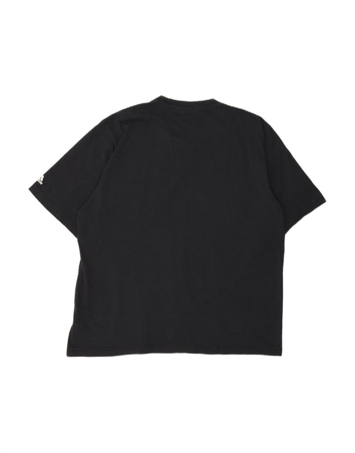 ADIDAS Mens T-Shirt Top 2XL Black