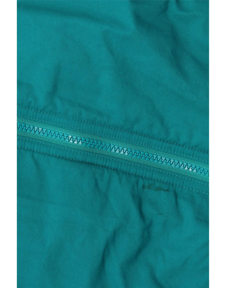 LANDS END Muška vjetrovka jakna UK 42/44 veliki zeleni najlon