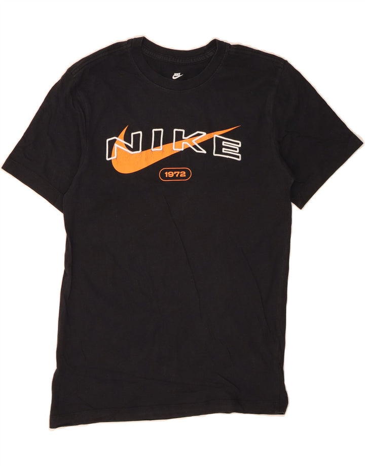 NIKE Mens Graphic T-Shirt Top XS Black Vintage Nike and Second-Hand Nike from Messina Hembry 