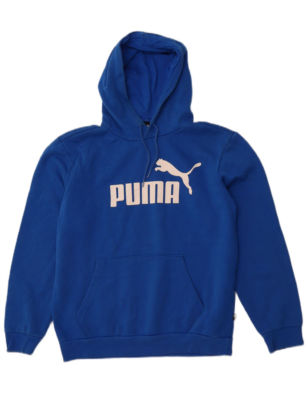 PUMA muška majica s kapuljačom s kapuljačom srednje plavi pamuk