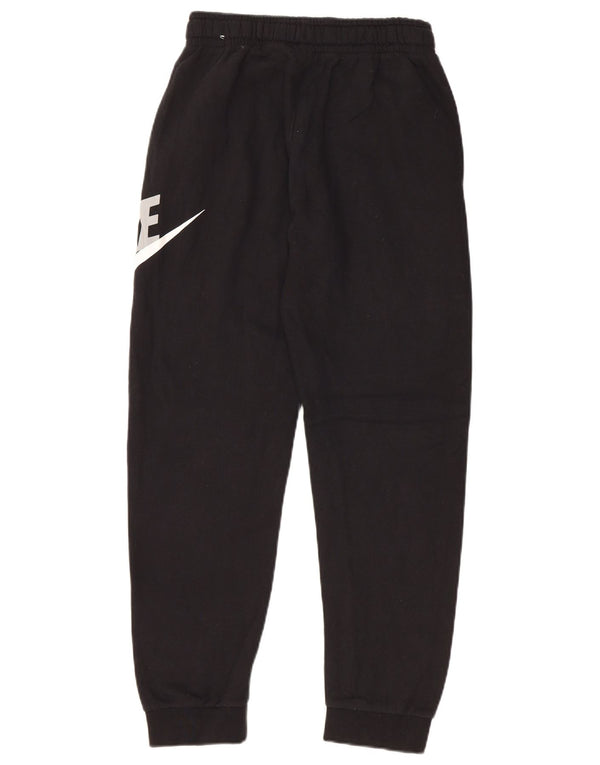 NIKE Boys Graphic Trenirka Hlače Joggers 12-13 Years Large Black
