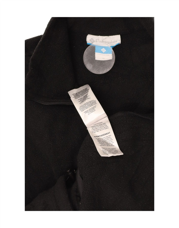 COLUMBIA Muška jakna od flisa UK 38 Srednji crni poliester