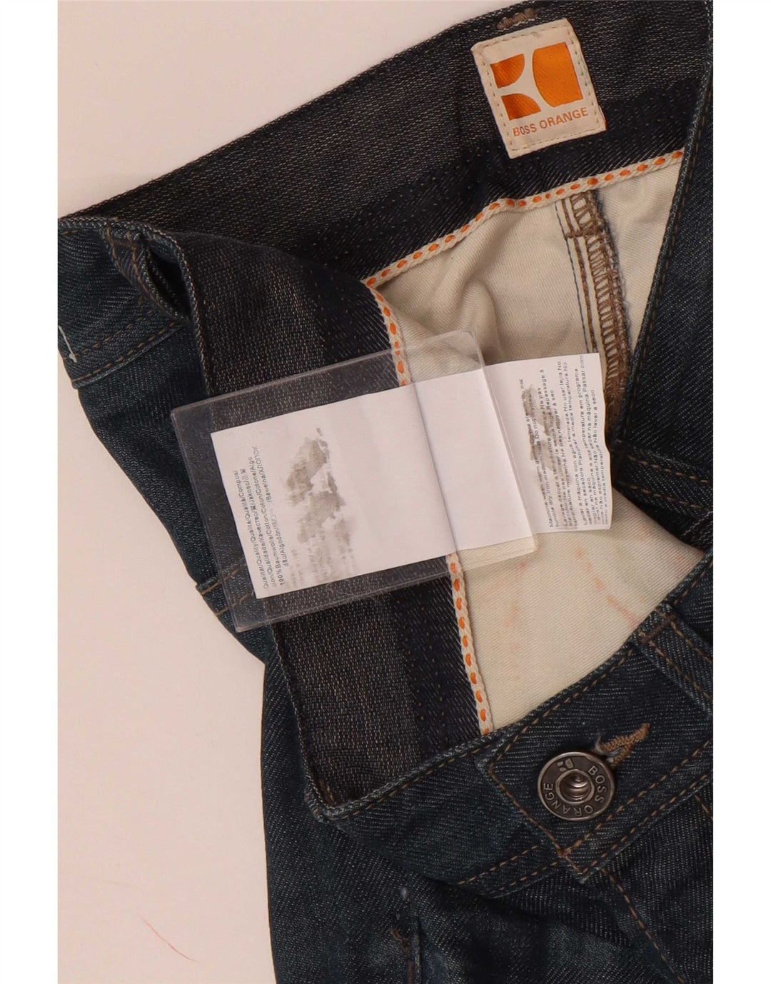 Hugo Boss Muške uske traperice W32 L34 Plavi pamuk