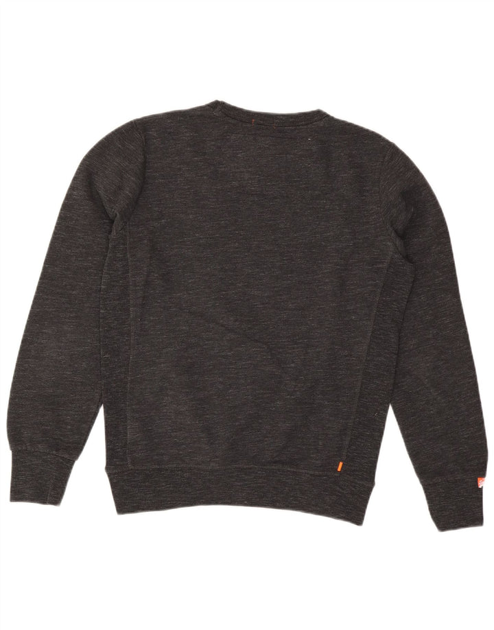 Superdry muški džemper od srednje sivog flekastog pamuka