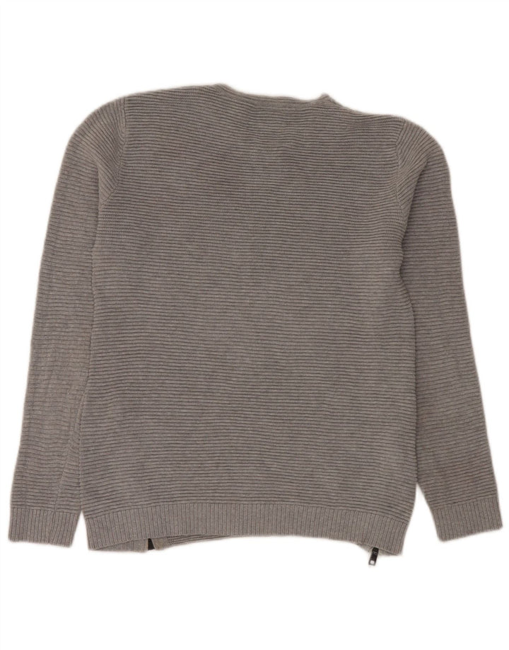 Zara pulover s okruglim izrezom za dječake 11-12 godina, sivi