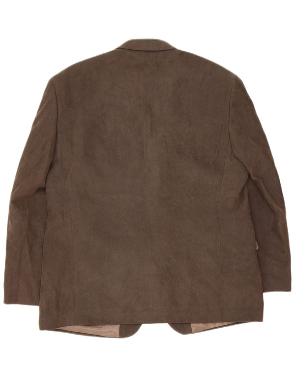 Marks & Spencer muška jakna s 3 gumba UK 42 Large Brown Classic