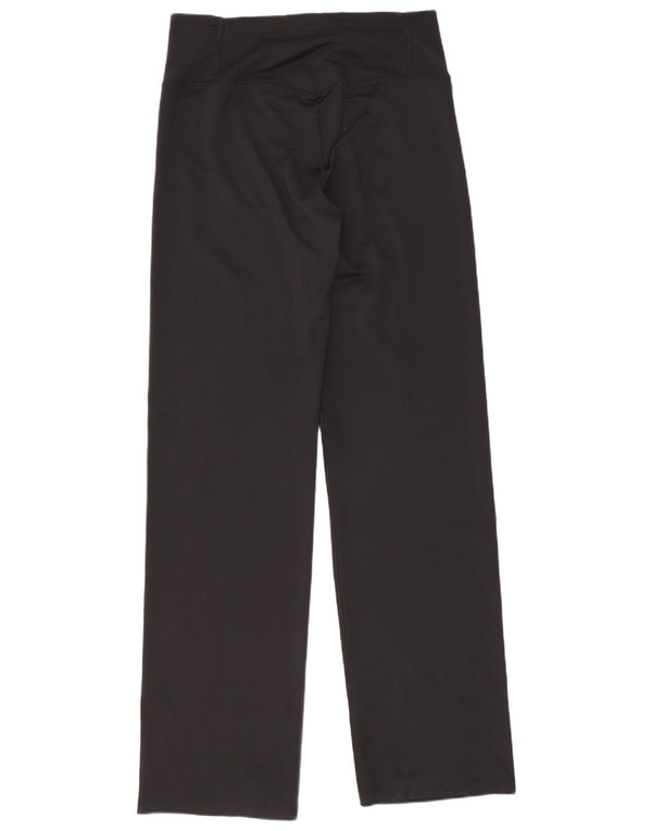 Nike Ženske Dri Fit Leggings UK 14 Veliki crni poliester