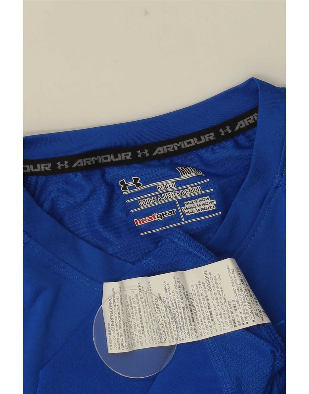 Under Armour muški toplinski prsluk Srednje plavi geometrijski poliester