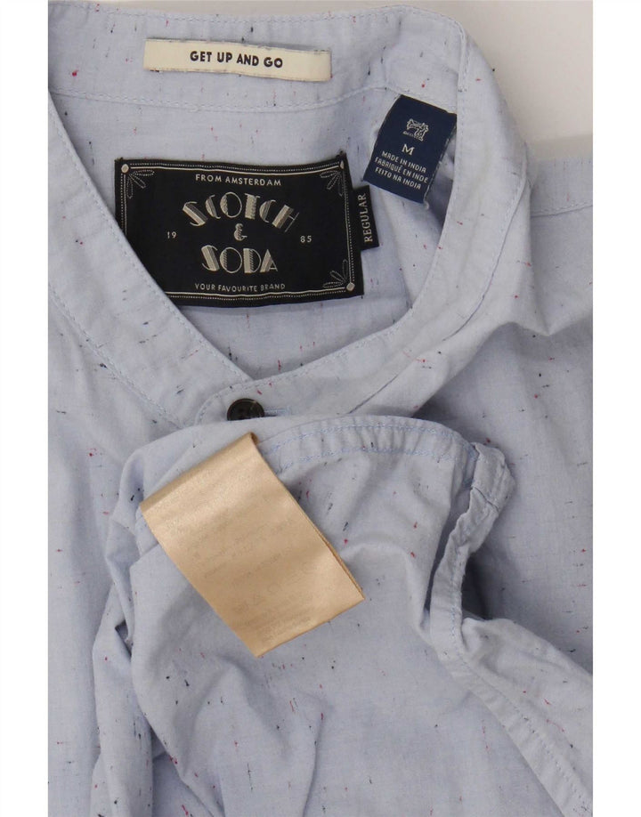 Scotch & Soda muška košulja od srednje plavog flekastog pamuka