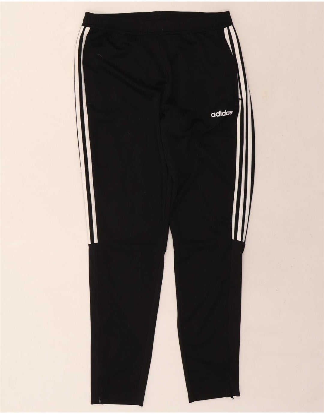 Adidas muške trenirke Climalite, velike crne hlače od poliestera