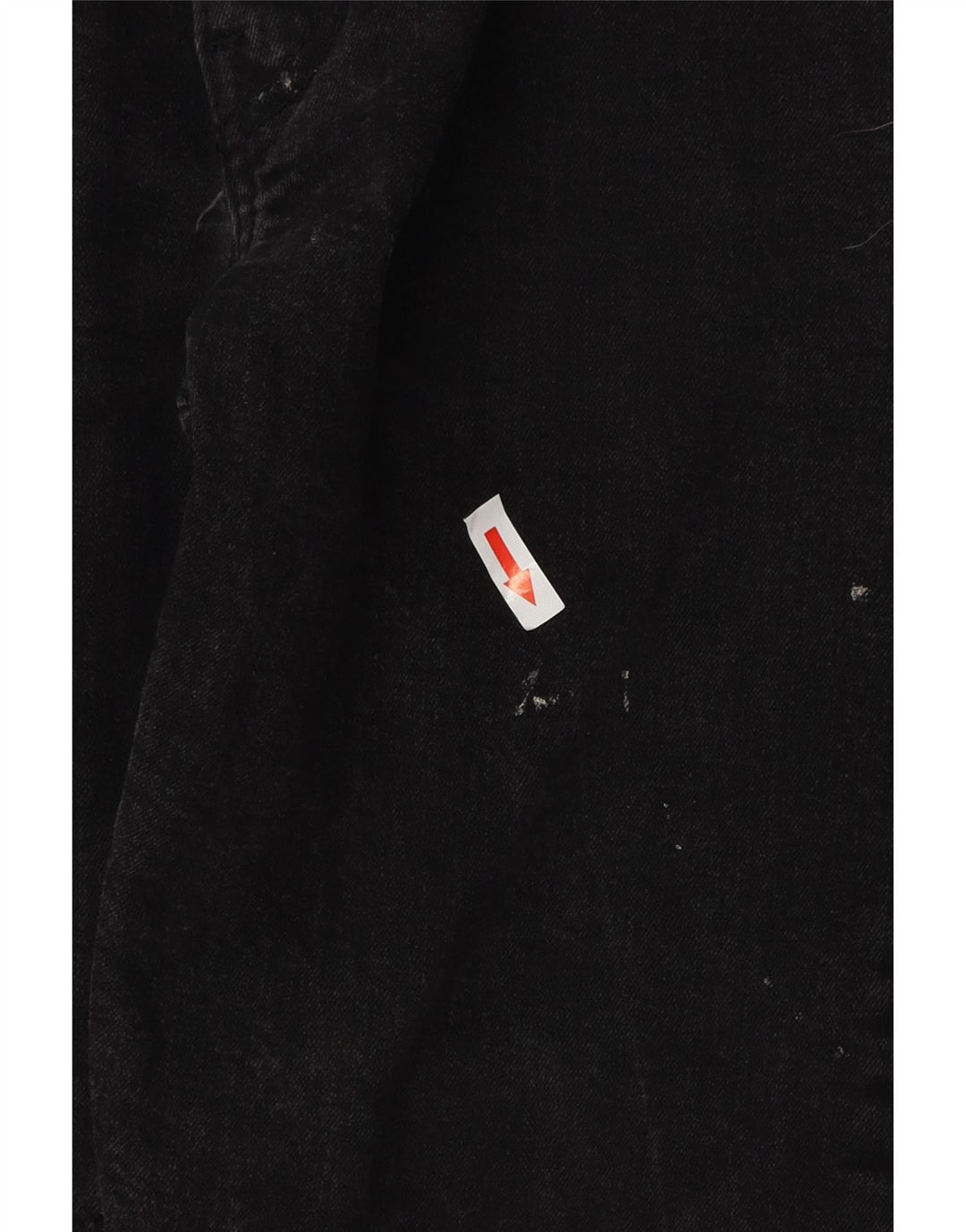 Levi's muške 502 sužene traperice W34 L29 crni pamuk