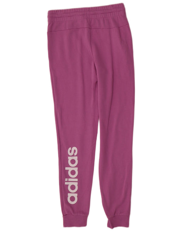 ADIDAS Ženske trenirke s grafičkim motivima Joggers UK 8/10 male ljubičaste
