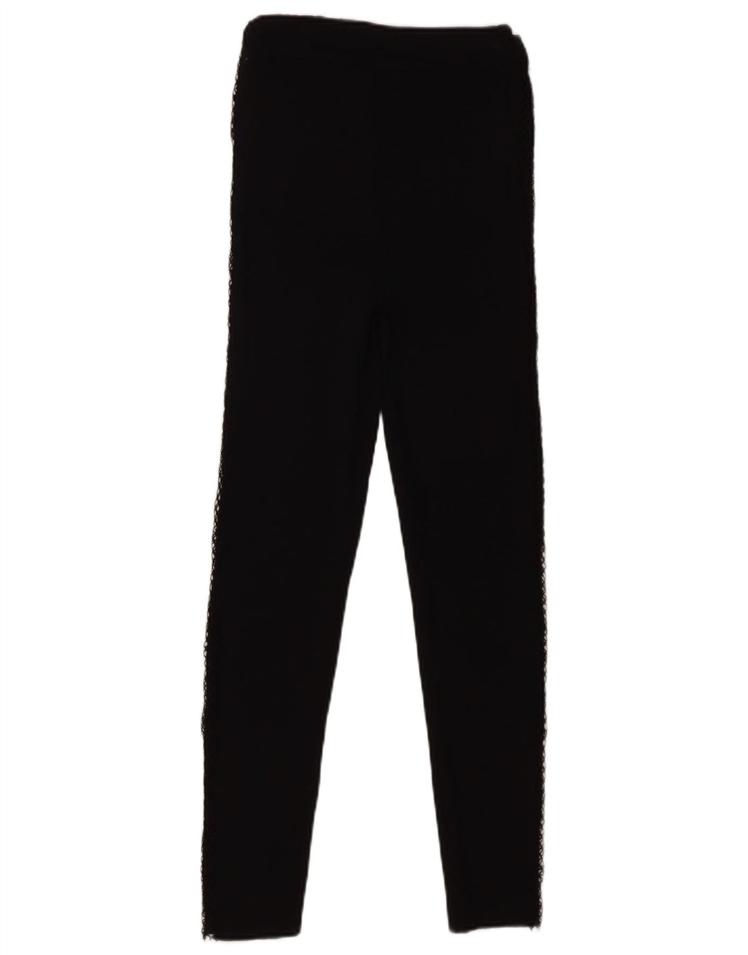 ZARA Womens Leggings UK 10 Small Black Viscose