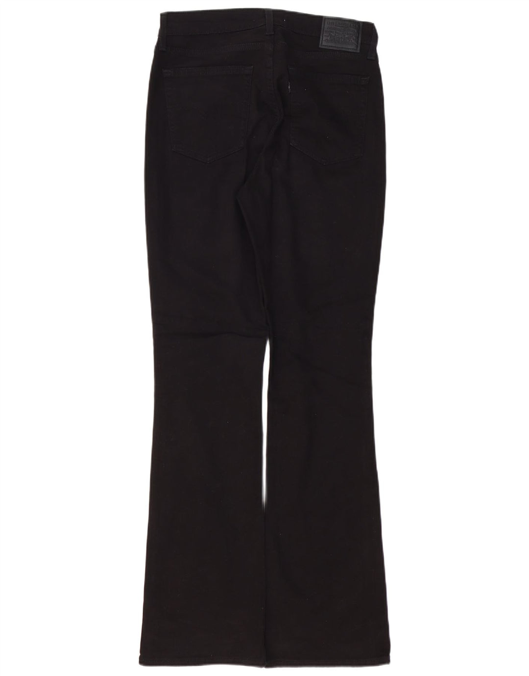 LEVI'S Ženske 725 traperice visokog struka W30 L32 Crni pamuk