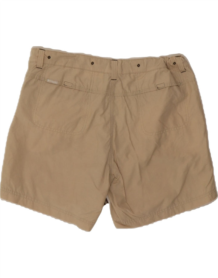COLUMBIA Womens Shorts Large W34 Beige Cotton Vintage Columbia and Second-Hand Columbia from Messina Hembry 