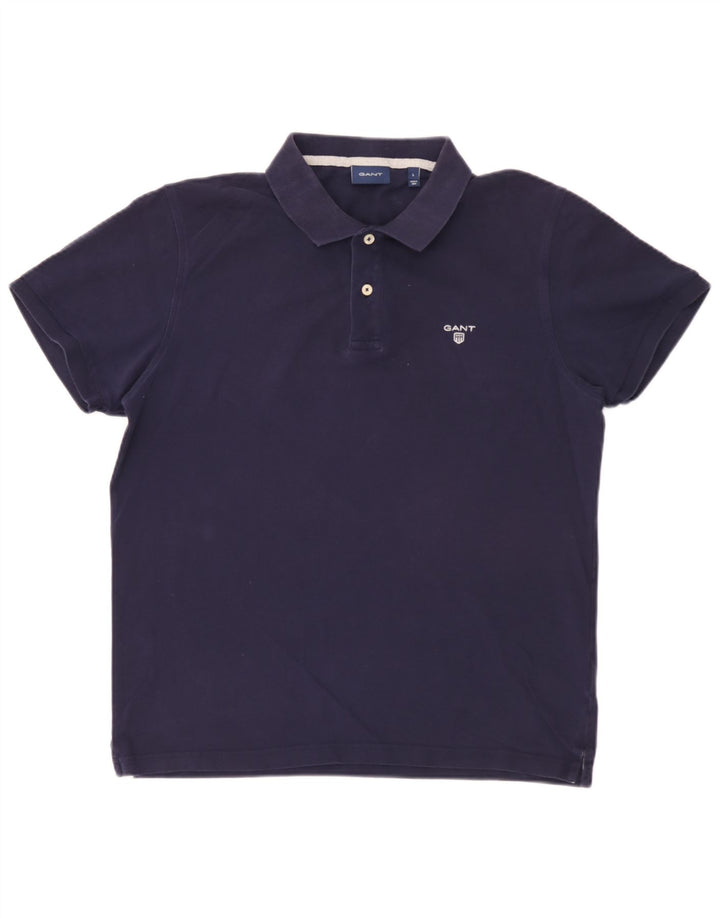 Gant muška polo majica velika tamnoplava pamuk