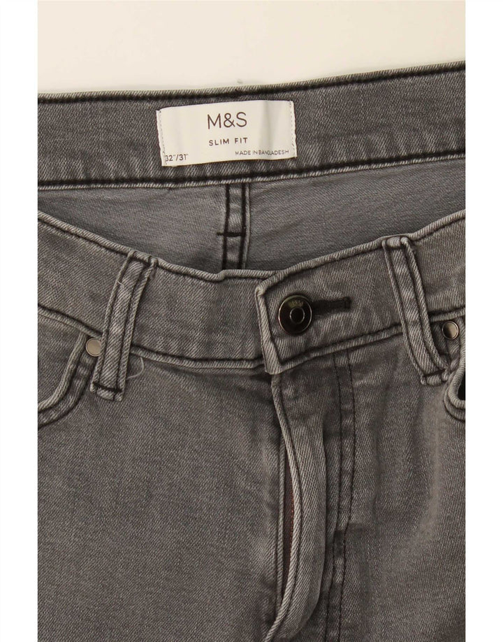 Marks & Spencer muške uske traperice W32 L31 sive