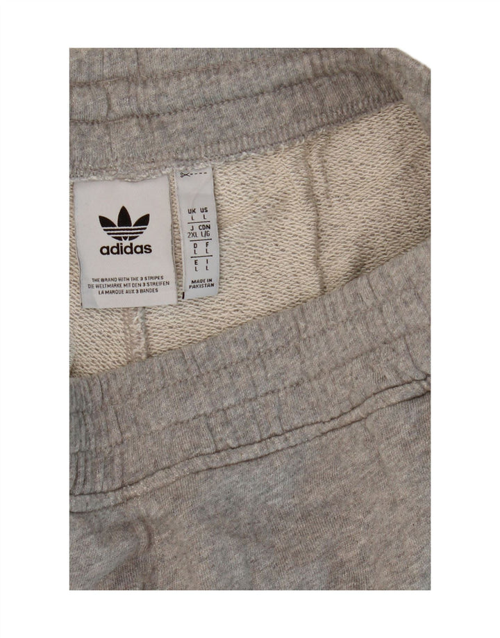 Adidas muške kargo sportske kratke hlače veliki sivi pamuk
