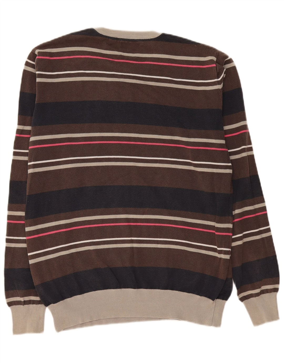 Jack & Jones muški džemper s okruglim izrezom s grafičkim motivima srednje smeđe boje