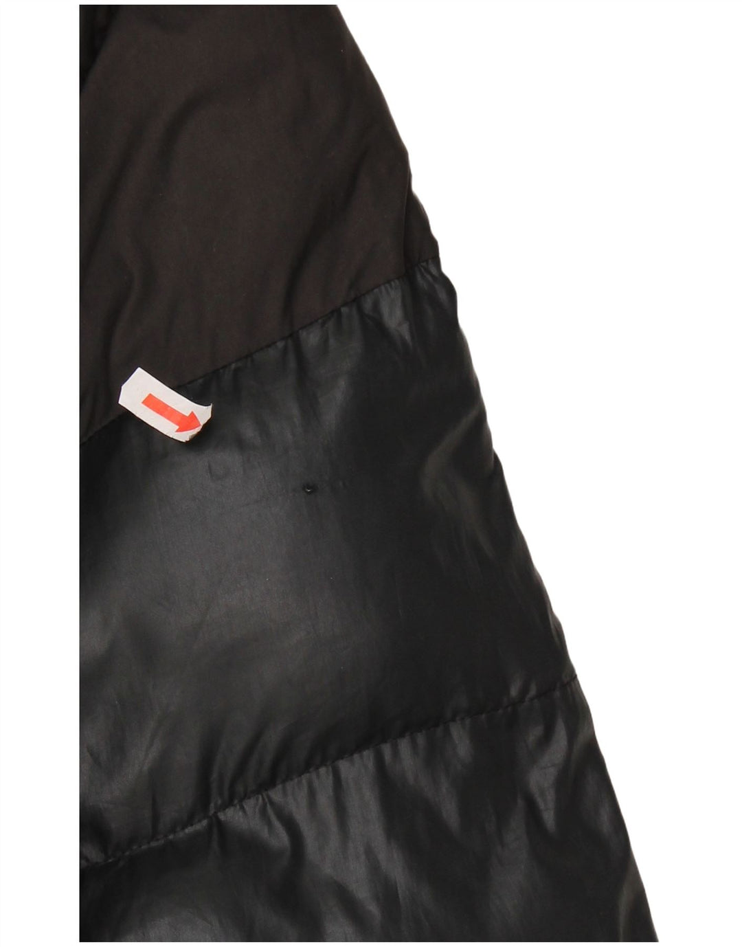 ADIDAS ženska podstavljena jakna s kapuljačom UK 16 veliki crni poliester u boji