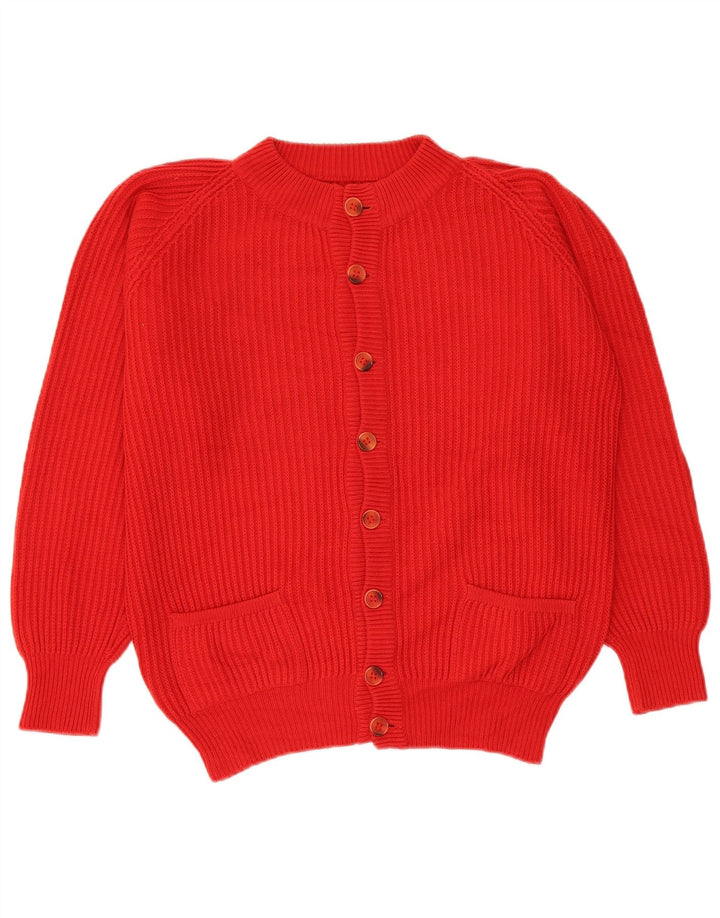 Vintage muški kardigan džemper veličina 46 XL crveni