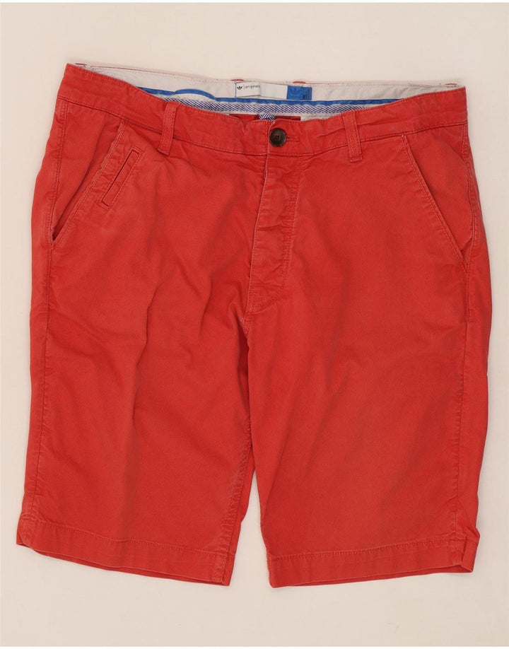 ADIDAS muške chino kratke hlače W36 veliki crveni pamuk