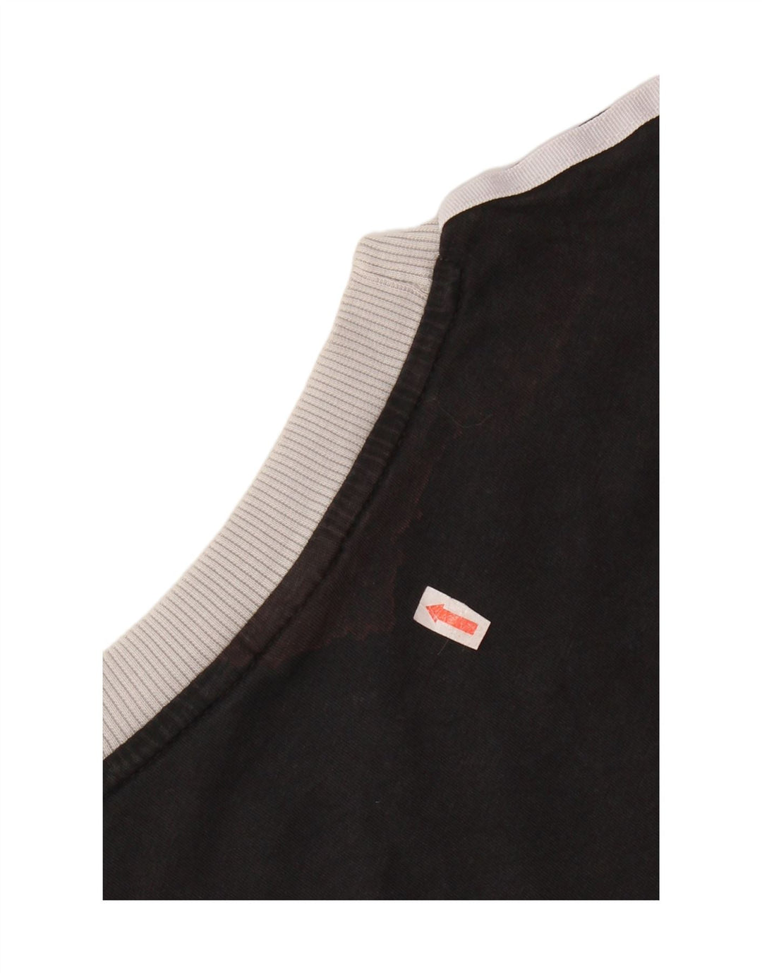 ADIDAS ženska majica kratkih rukava UK 12 srednje crni pamuk