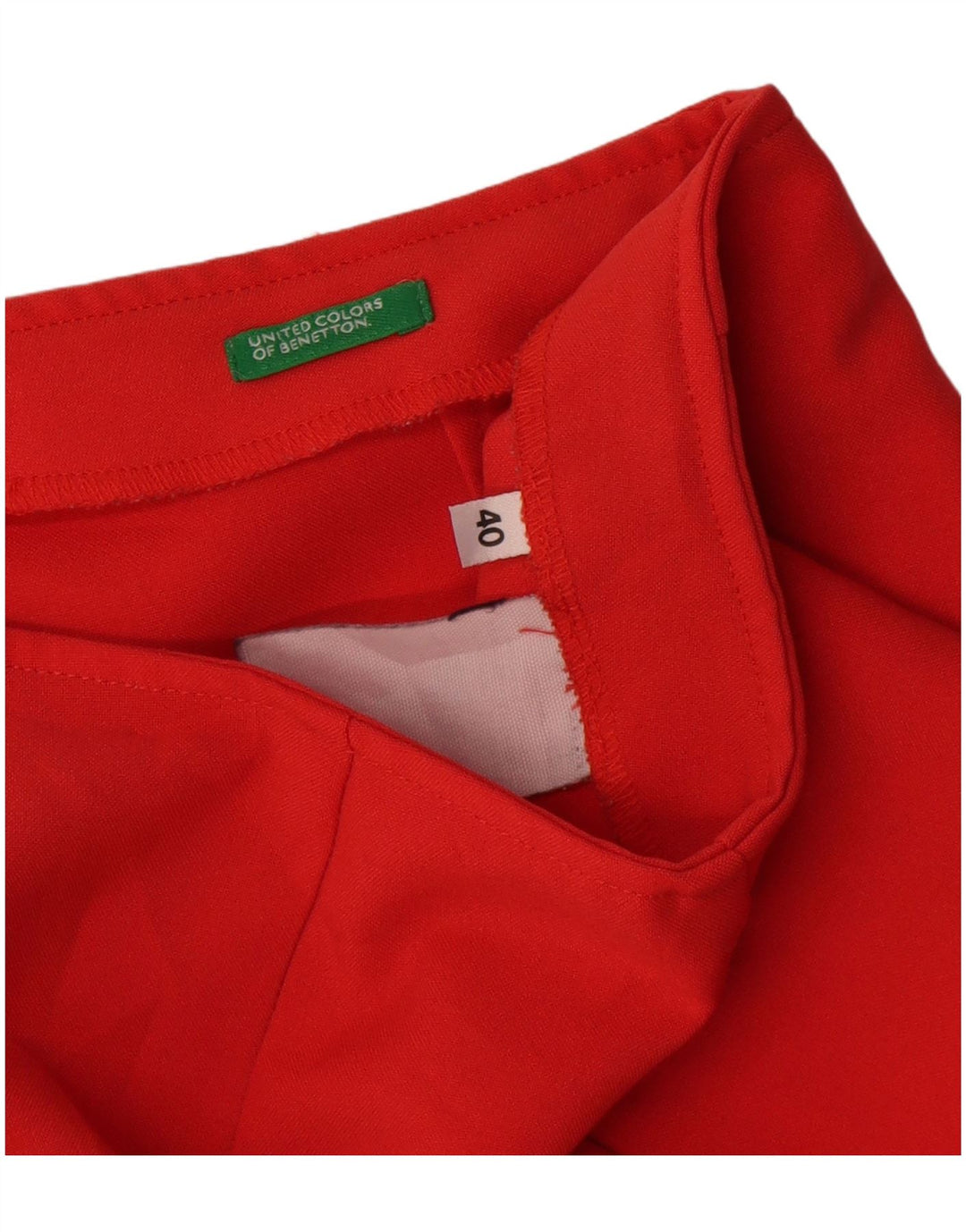 Benetton ženske vruće hlačice IT 40 male W26 crvene