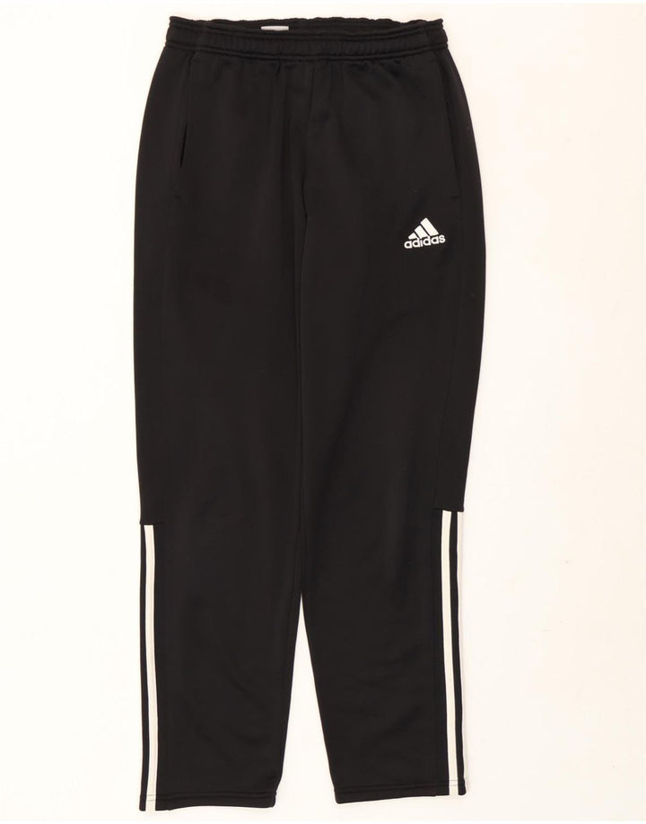 Adidas muške trenirke srednje crne poliesterske hlače