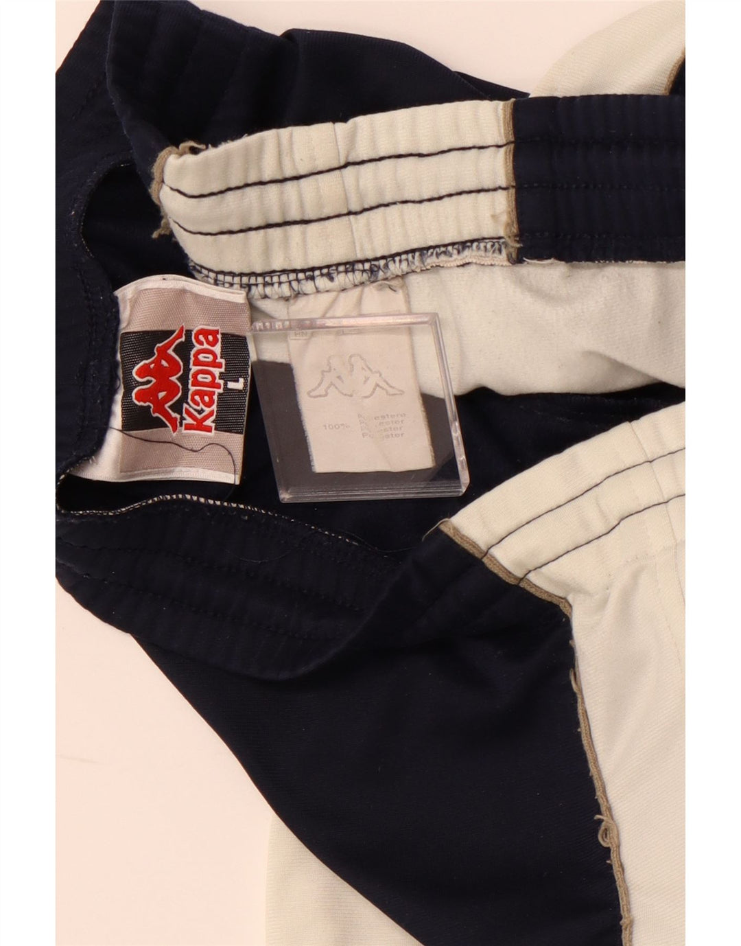 KAPPA muške hlače za trenirku, velike tamnoplave poliesterske boje