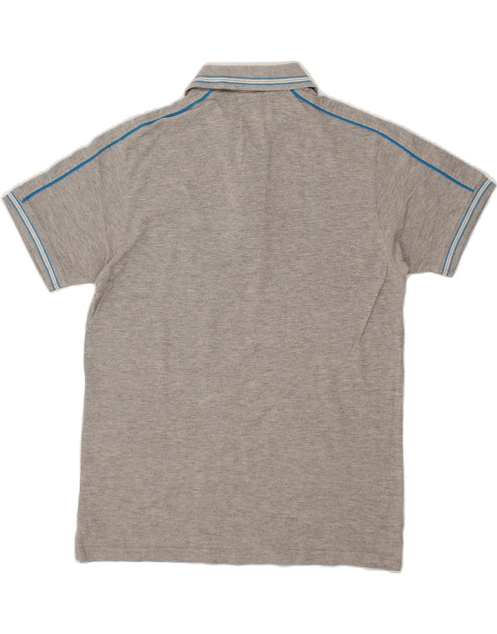 LOTTO Mens Polo Shirt Medium Grey Cotton Vintage Lotto and Second-Hand Lotto from Messina Hembry 