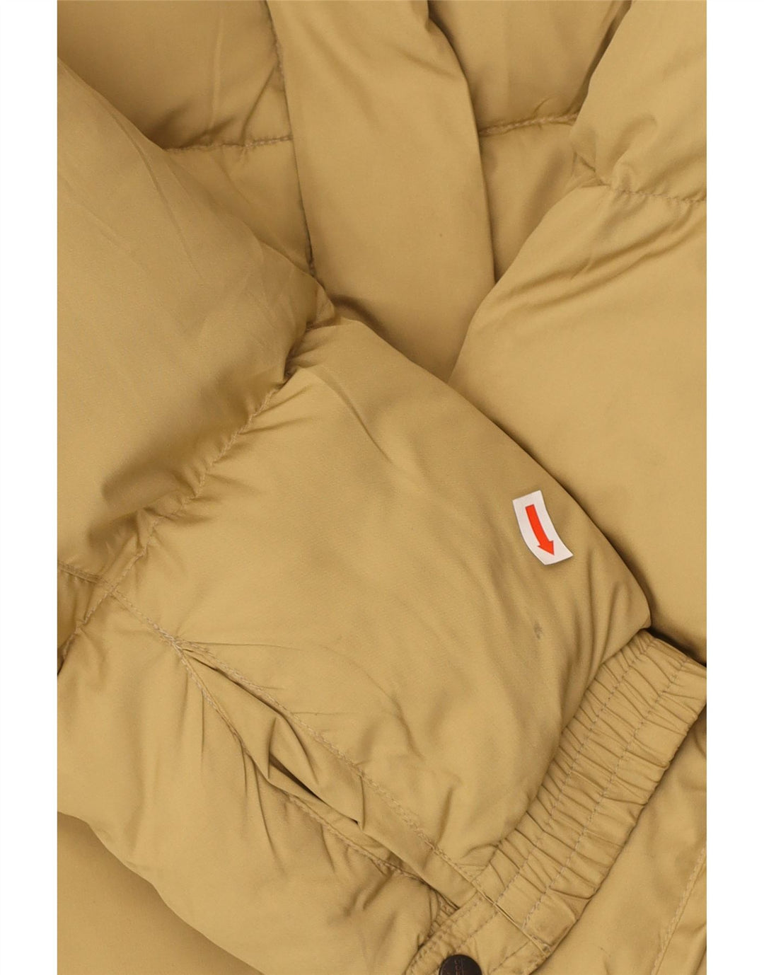 EMAROO AUSTRALIA Mens Oversized Hooded Padded Jacket UK 8 Small Beige