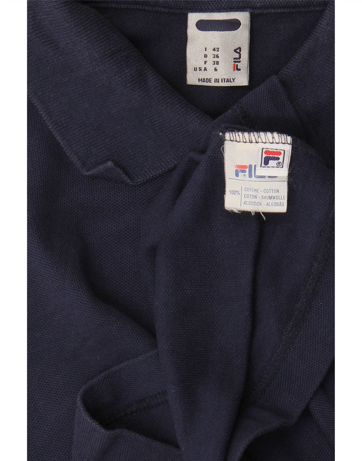 FILA ženska polo majica IT 42 srednje tamnoplavi pamuk