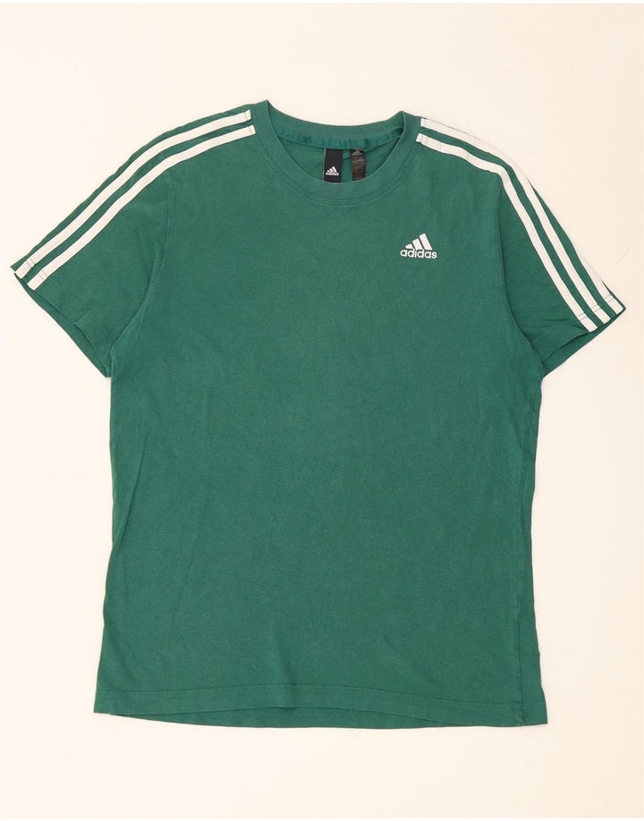 Adidas muška majica kratkih rukava Srednje zeleni pamuk