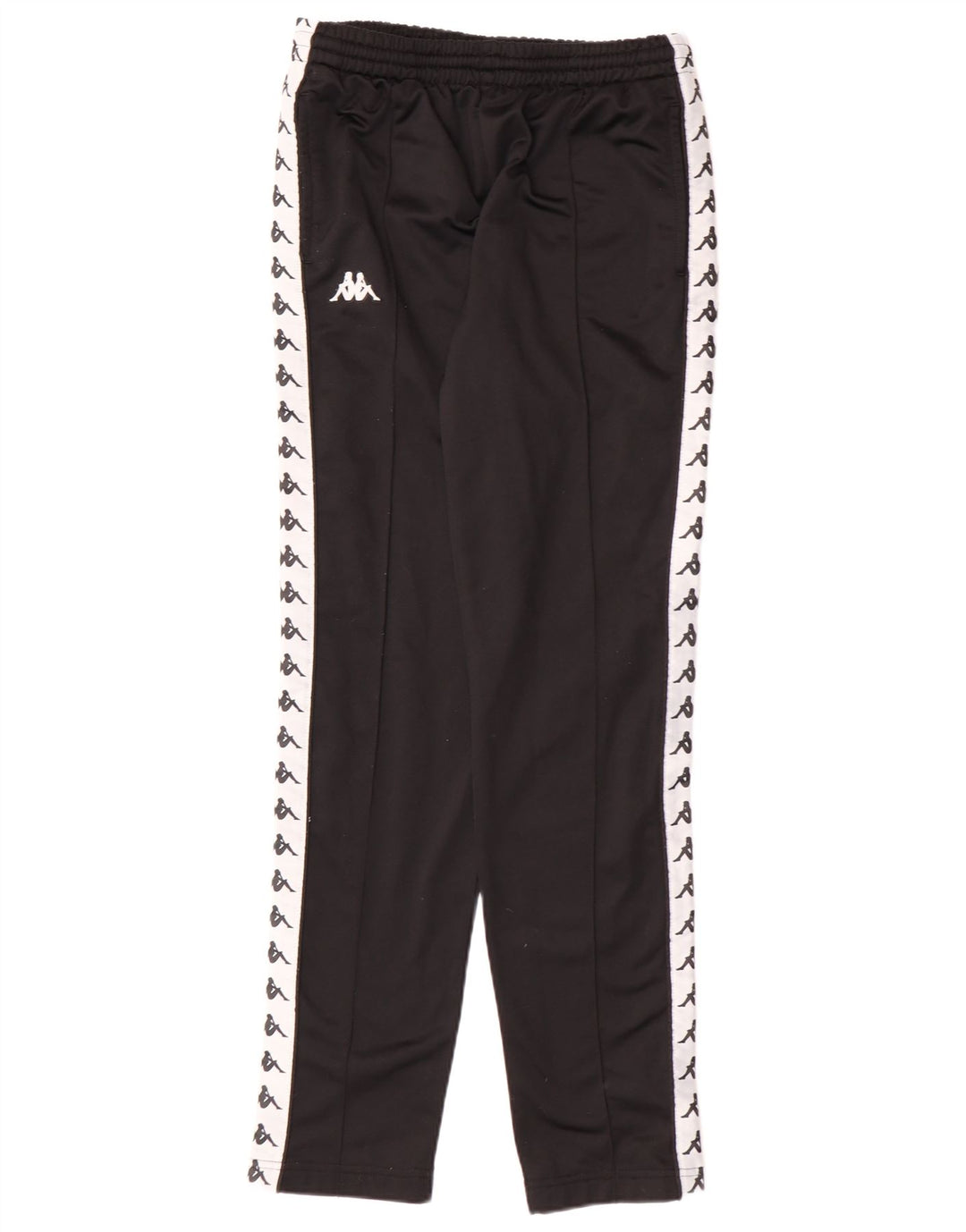 Ženska trenirka Kappa Graphic Full UK 10 Small Black Colourblock