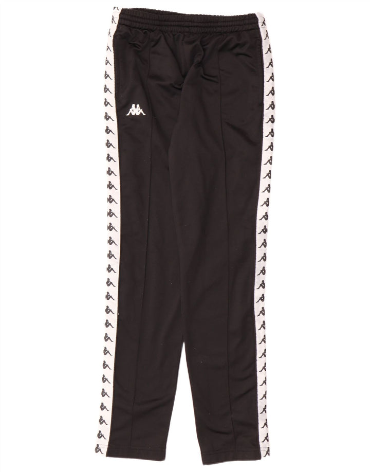 Ženska trenirka Kappa Graphic Full UK 10 Small Black Colourblock