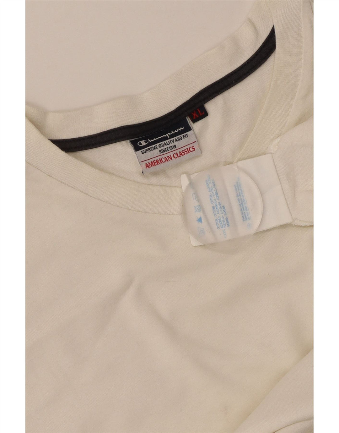 CHAMPION Ženska majica kratkih rukava UK 18 XL bijeli pamuk