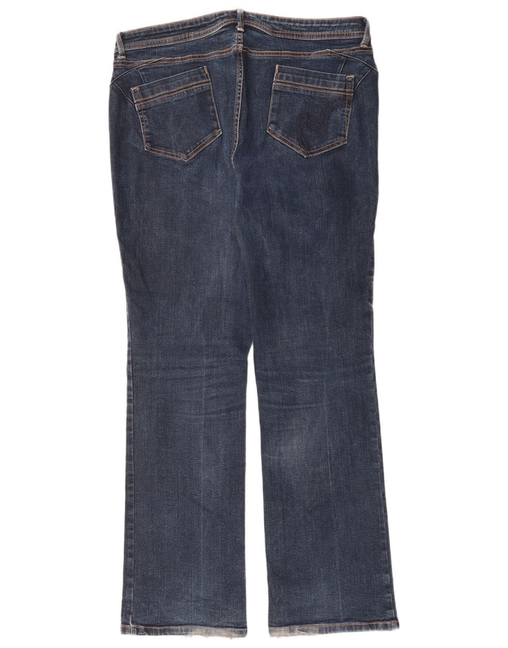Marks & Spencer ženske Per Una Bootcut traperice W36 L31 tamnoplave