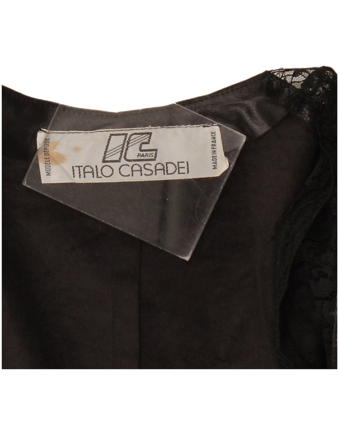 VINTAGE Ženski kardigan s 3/4 rukava UK 10 Small Black