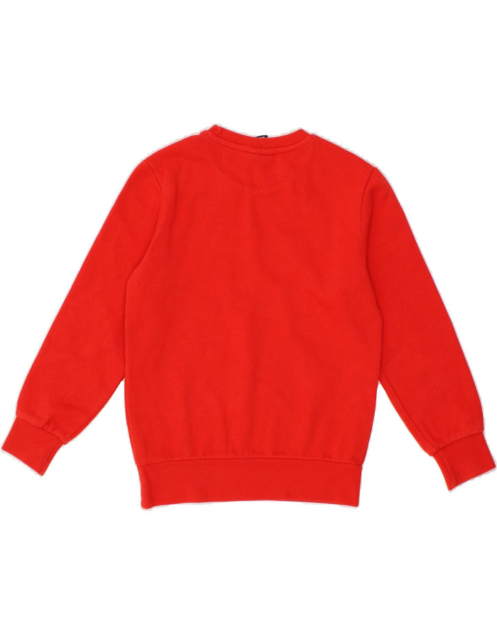 CHAMPION Boys Graphic Sweatshirt Jumper 7-8 Years Small  Red Cotton Vintage Champion and Second-Hand Champion from Messina Hembry 