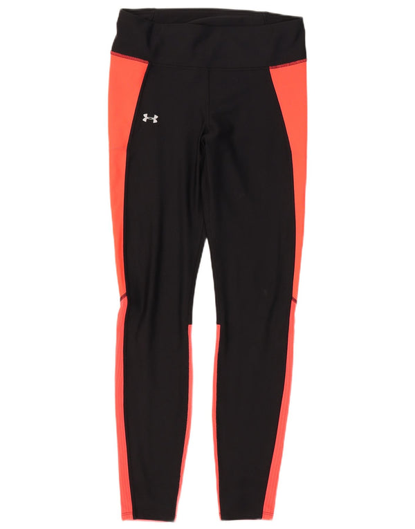 Under Armour ženske grafičke tajice UK 12 srednje crne boje
