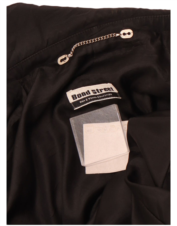 BOND STREET Ženska dugačka jakna sako IT 48 XL crni poliester